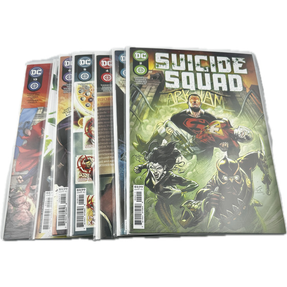 Suicide Squad Lot 6th series 2021 2 3 4 5 6 7 9 13 NM 1stP - Picture 1 of 9